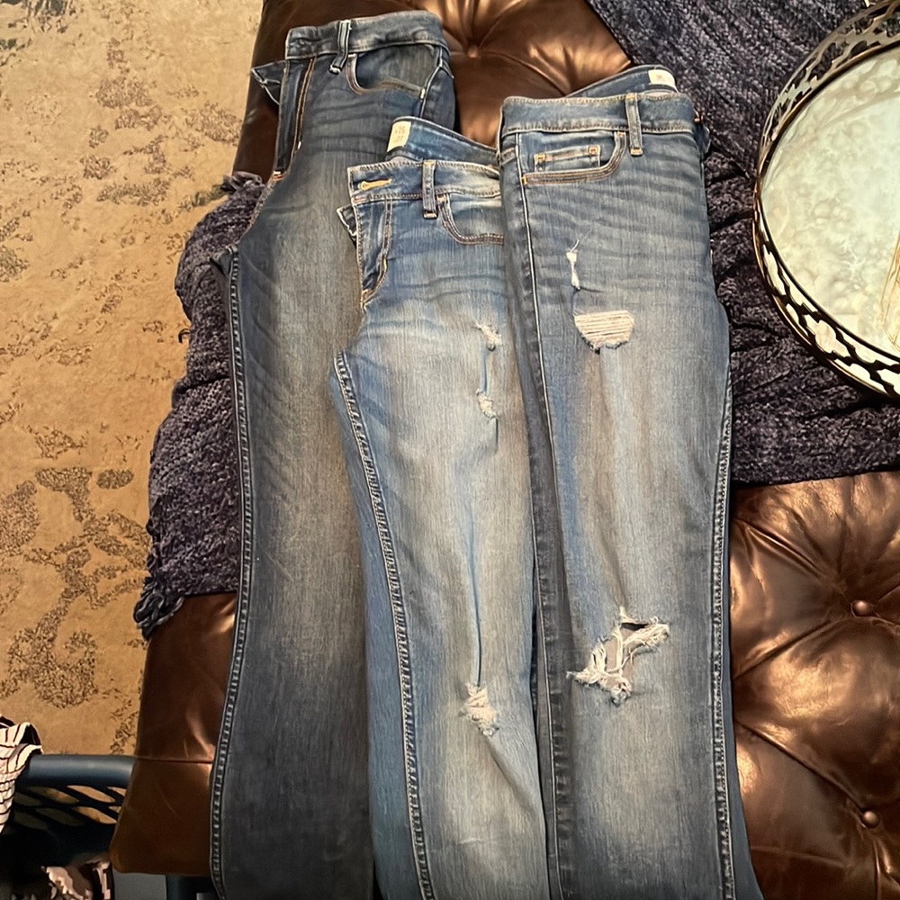 3 pairs of Hollister Jeans